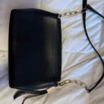 Thumbnail for Kate Spade New York – Black Flap Crossbody in black leather