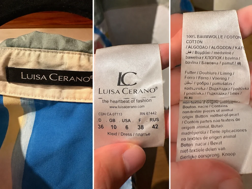 Image for Luisa Cerano – Printed cotton shirt dress