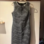 Featured thumbnail for Atelier Nicole Miller dress – Black and white stripes – Size 6