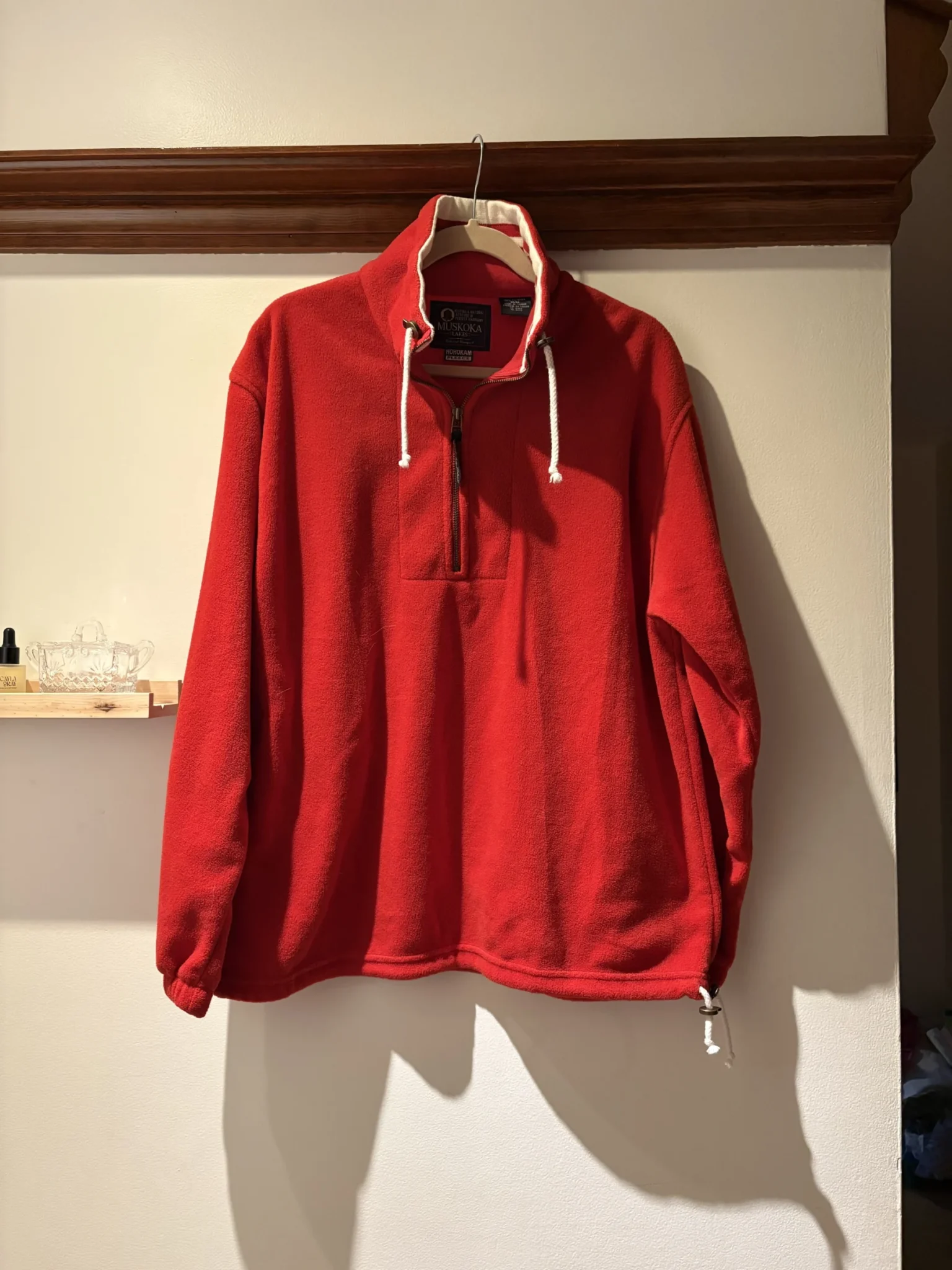 Featured image for Muskoka Lakes Hohokam Fleece – Red – Size M