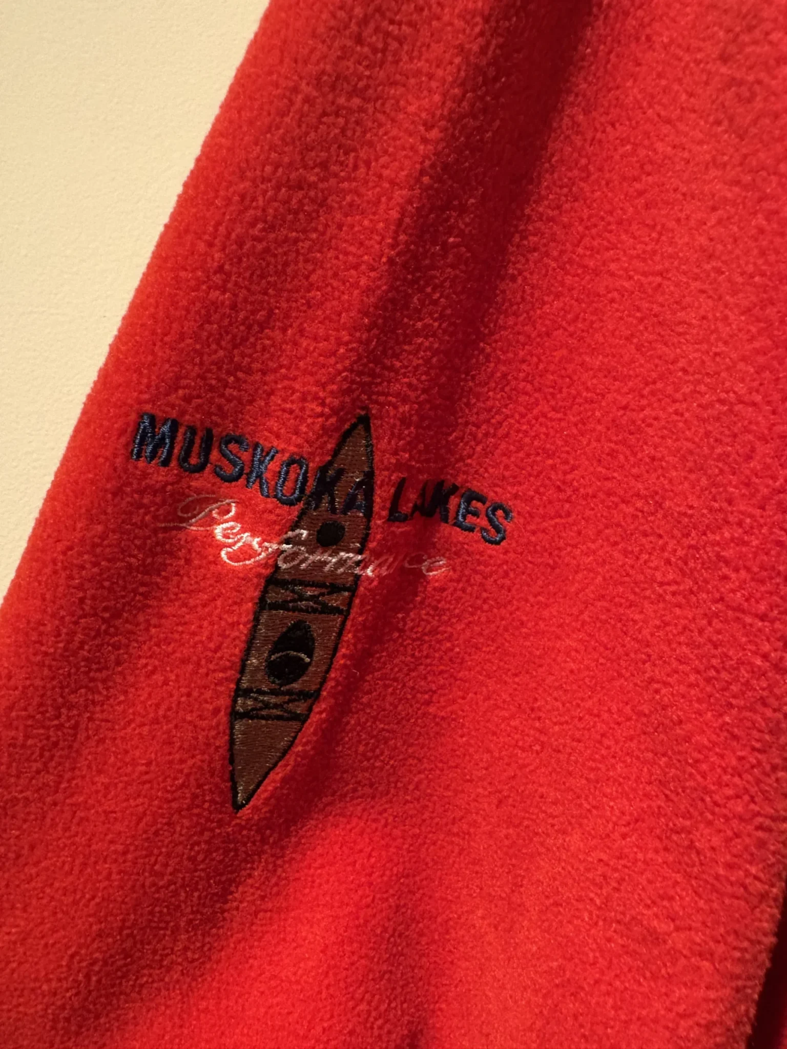 Image for Muskoka Lakes Hohokam Fleece – Red – Size M