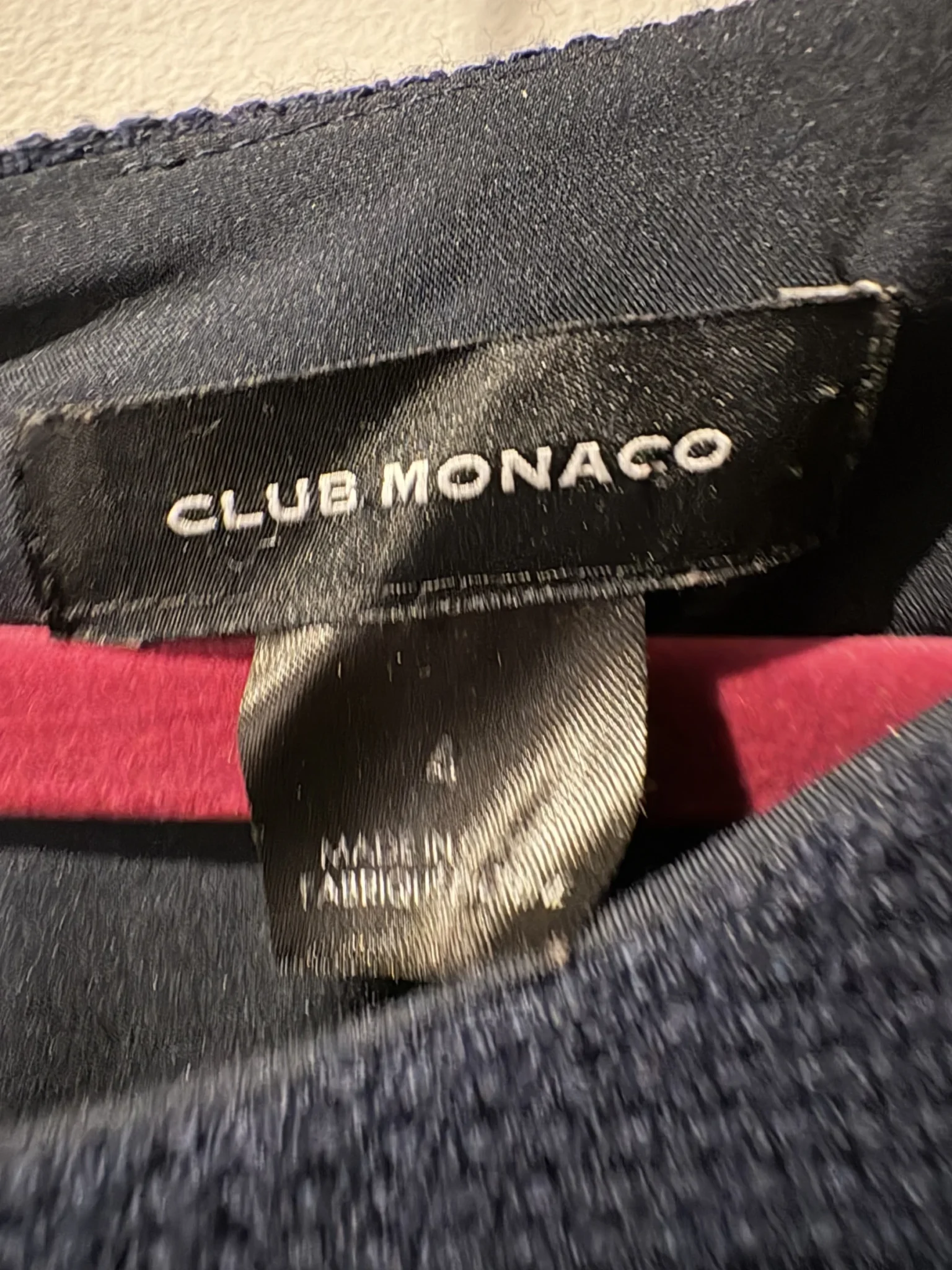 Image for Robe Club Monaco – Bleu marine