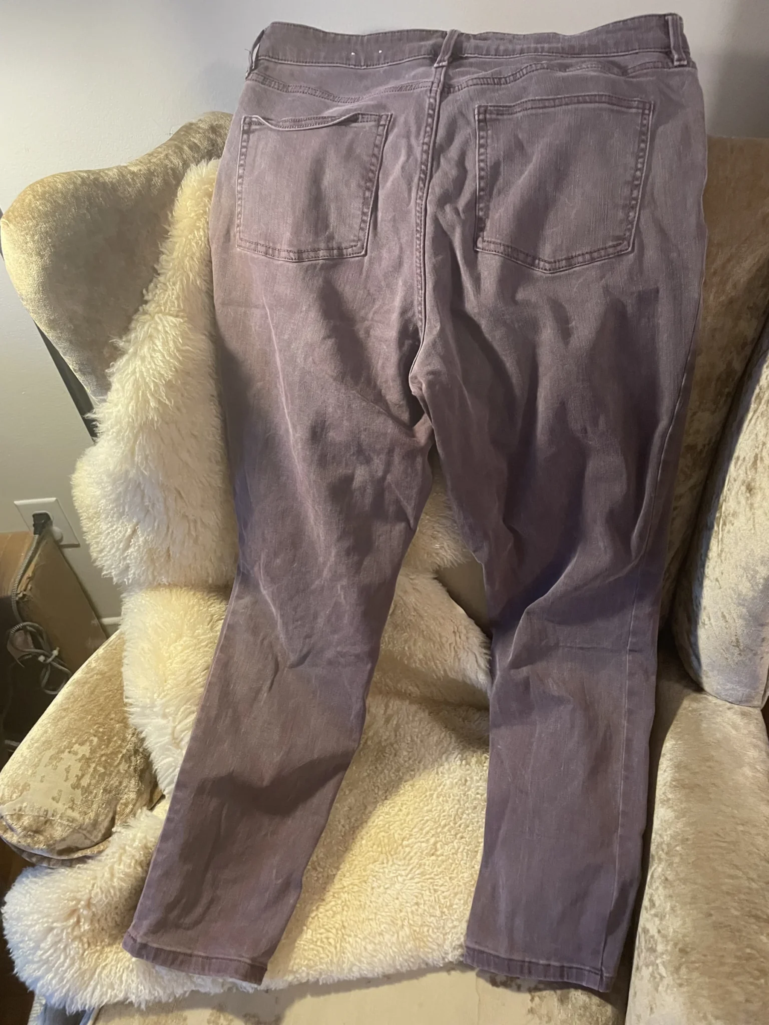 Image for Jeans mauve Reitmans grandeur 33 petite