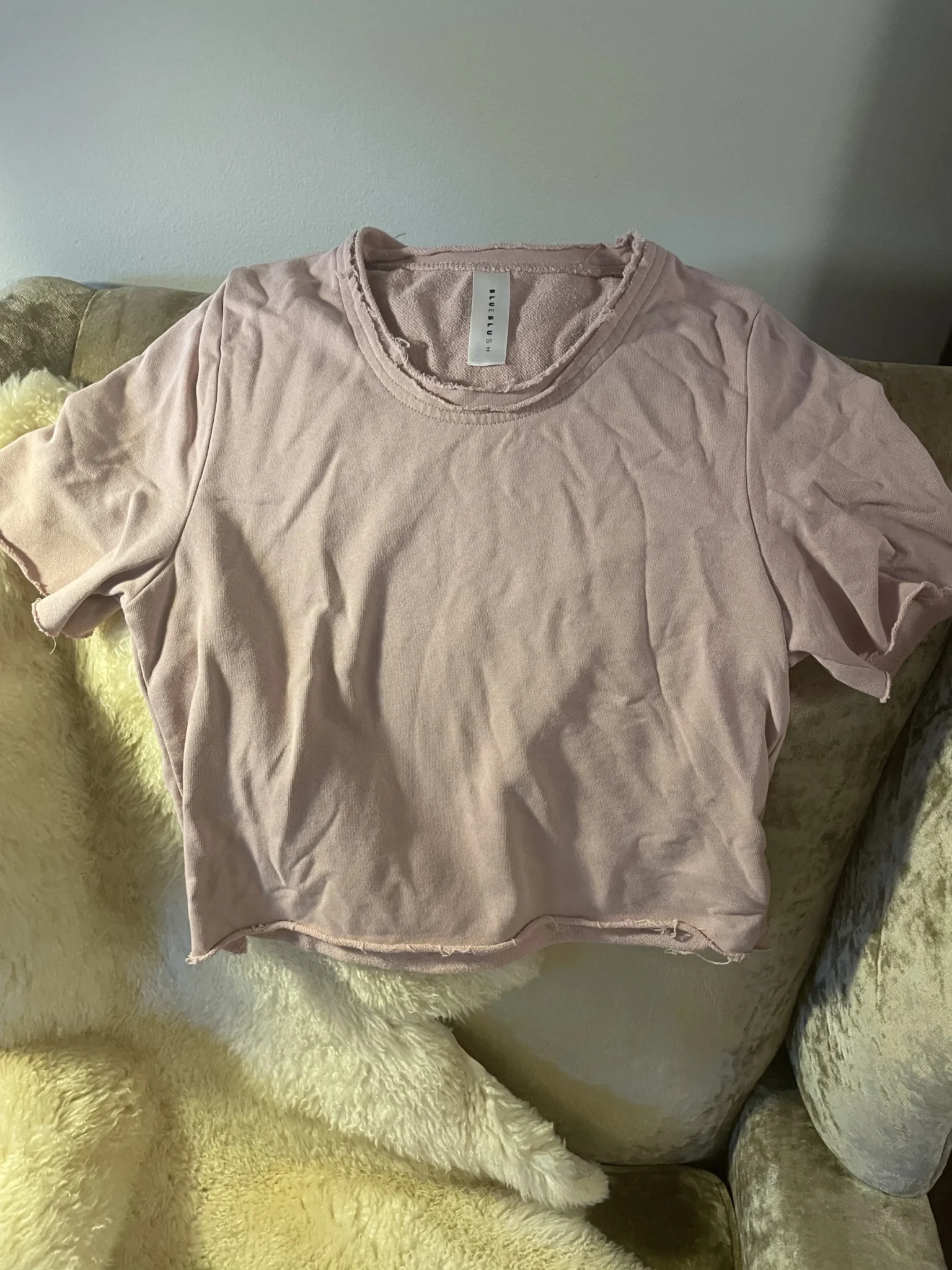 Image for Tee shirt style coton ouaté très petit medium