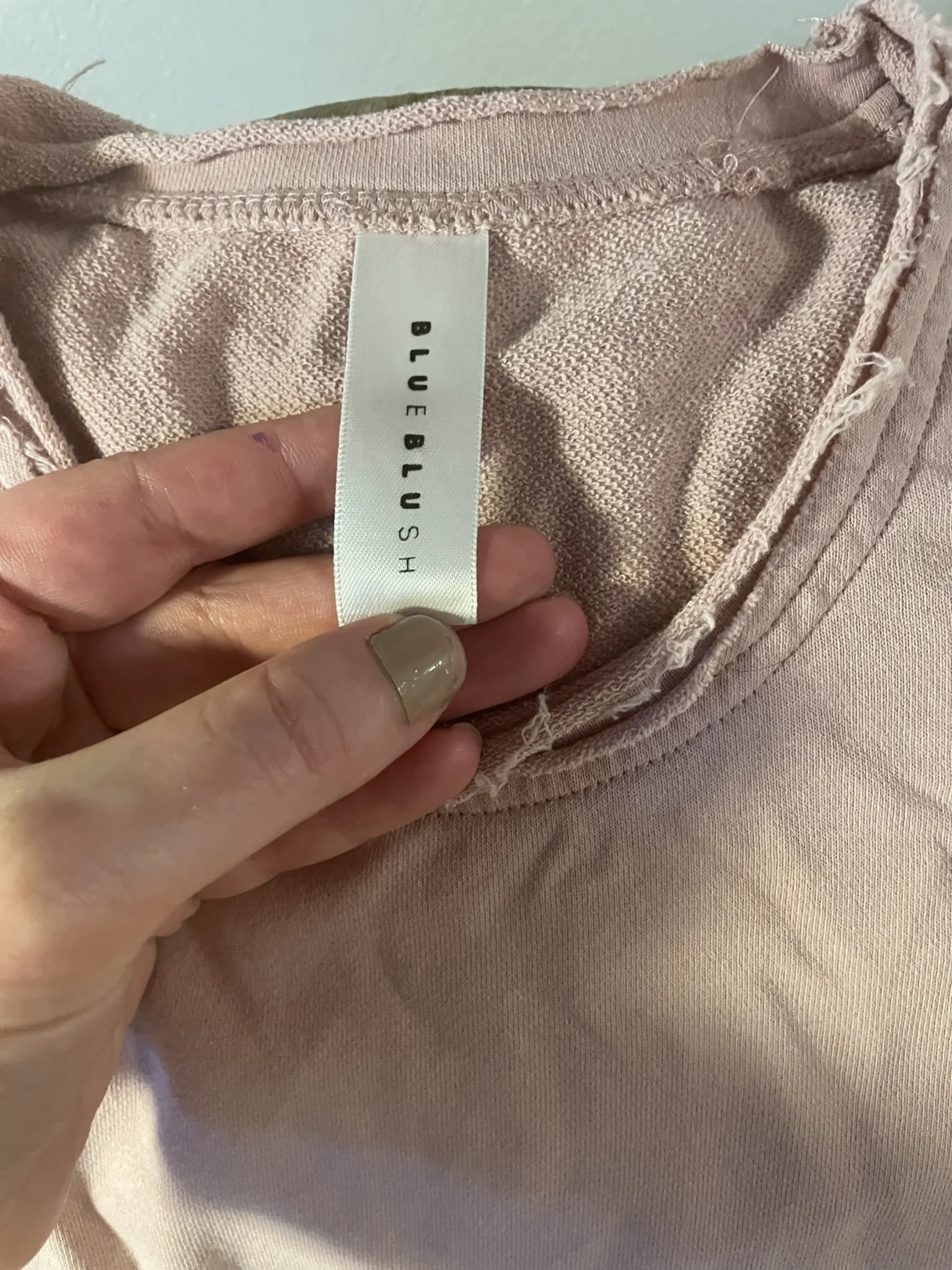 Image for Tee shirt style coton ouaté très petit medium