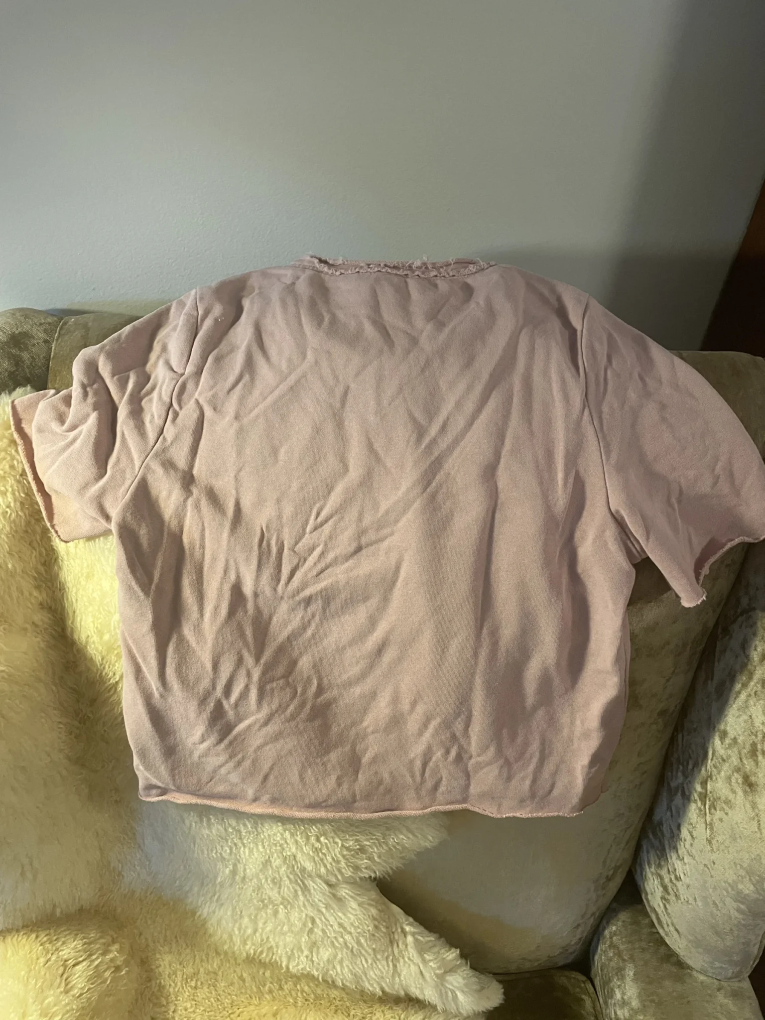 Image for Tee shirt style coton ouaté très petit medium