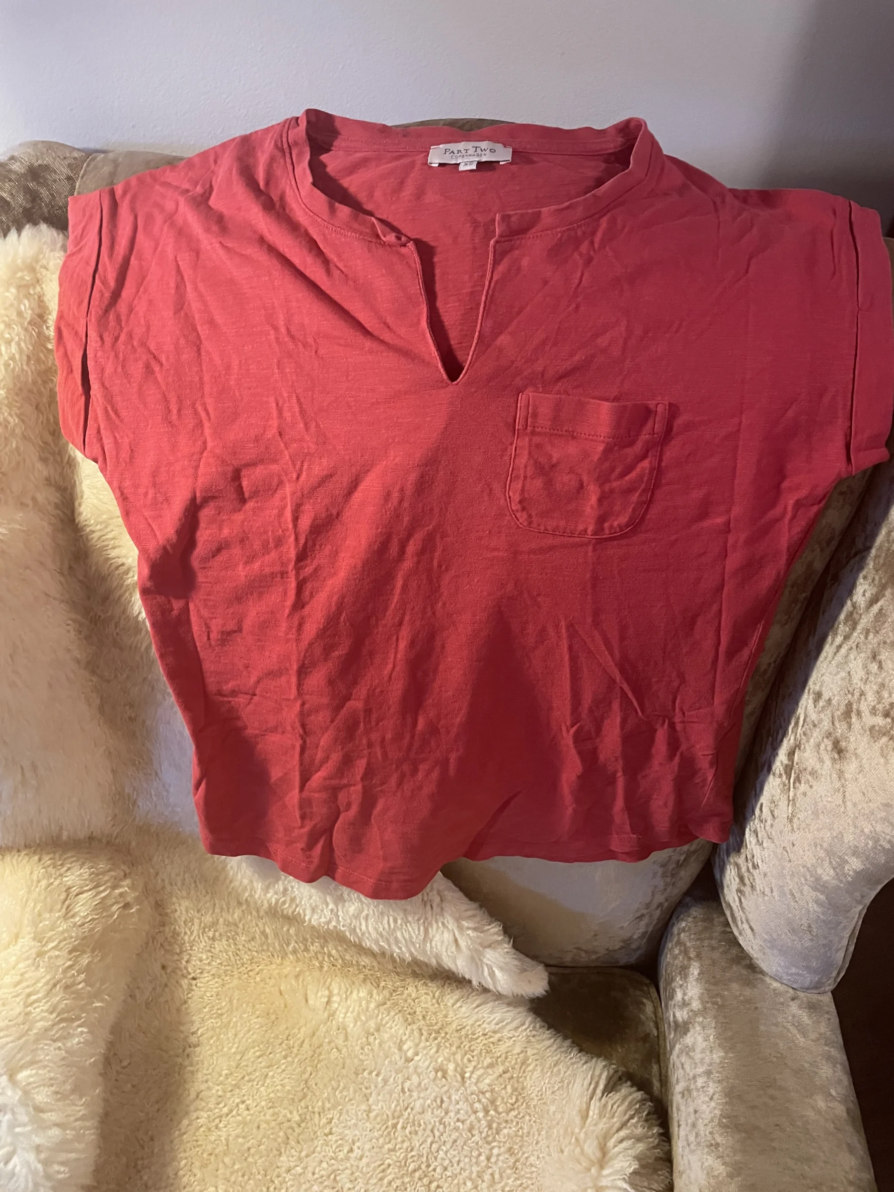 Tee shirt part two de coton coupe ample Part Two seconde main
