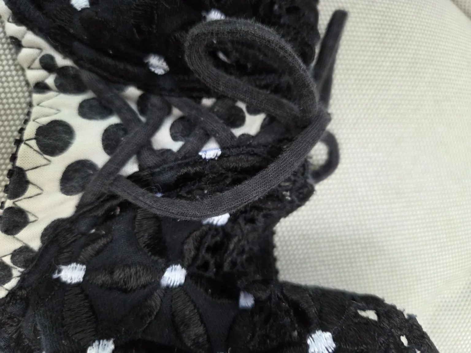 Image for Aubade polka-dot demi bra