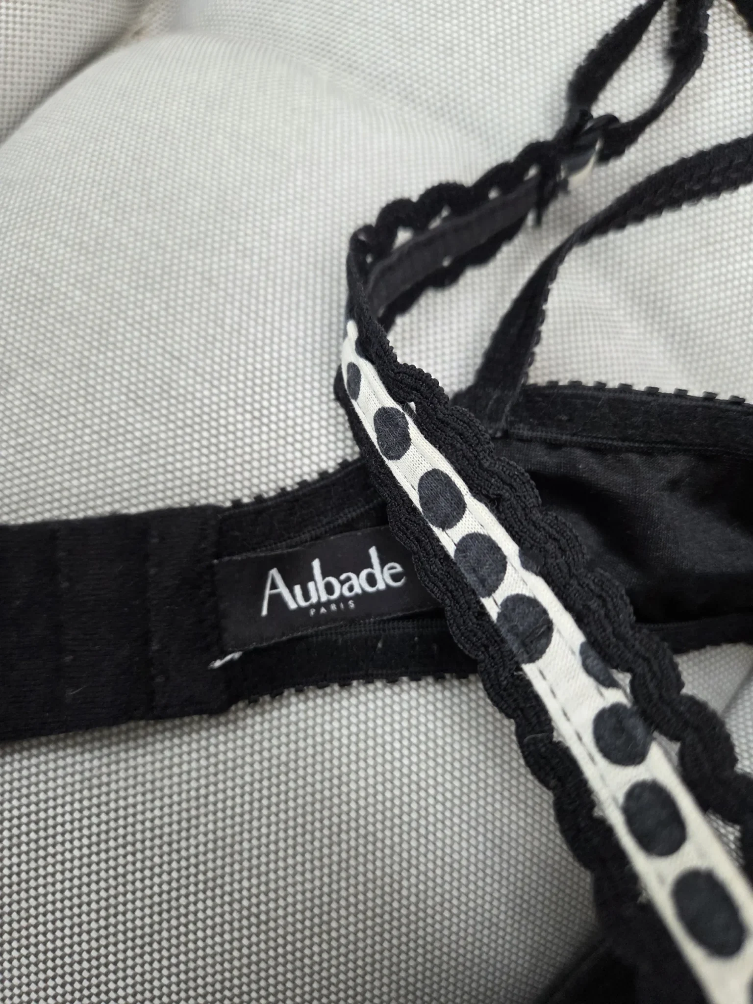 Image for Aubade polka-dot demi bra