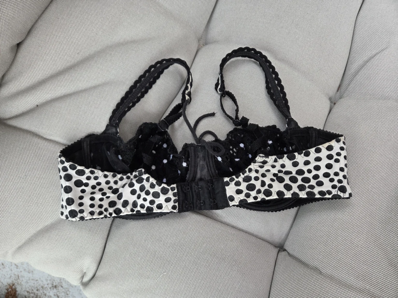 Image for Aubade polka-dot demi bra