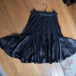 Thumbnail for A gorgeous black flared skirt from Paula K.