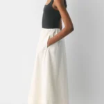Thumbnail for Aritzia | Revive two-tone midi dress
