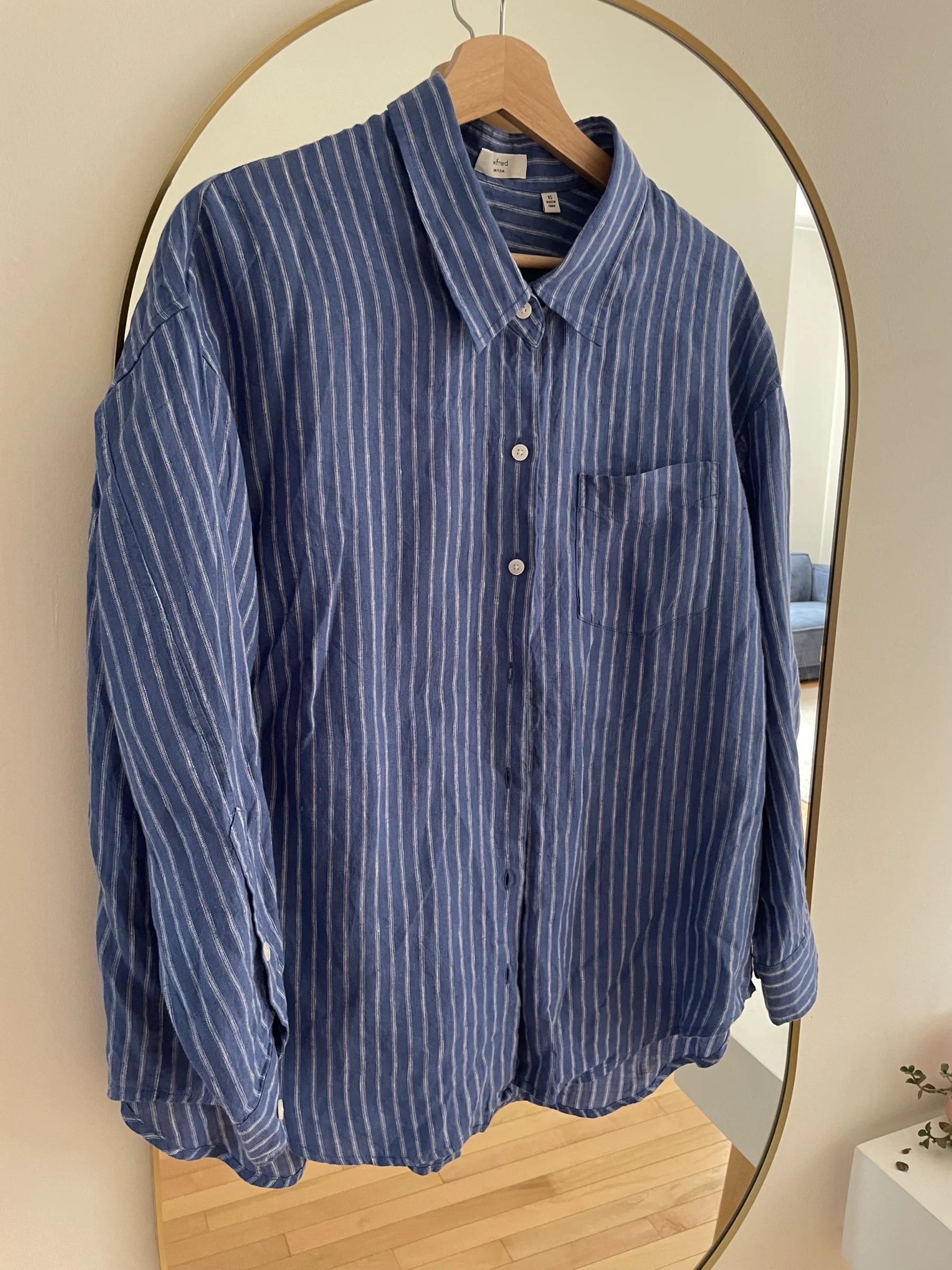 Aritzia | chemise lin Reminisce relaxe Aritzia seconde main