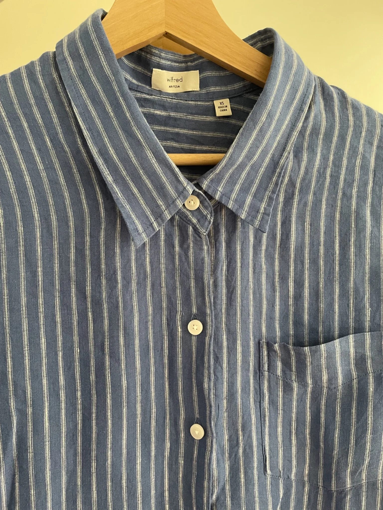 Image for Aritzia | Reminisce relaxed-fit linen shirt