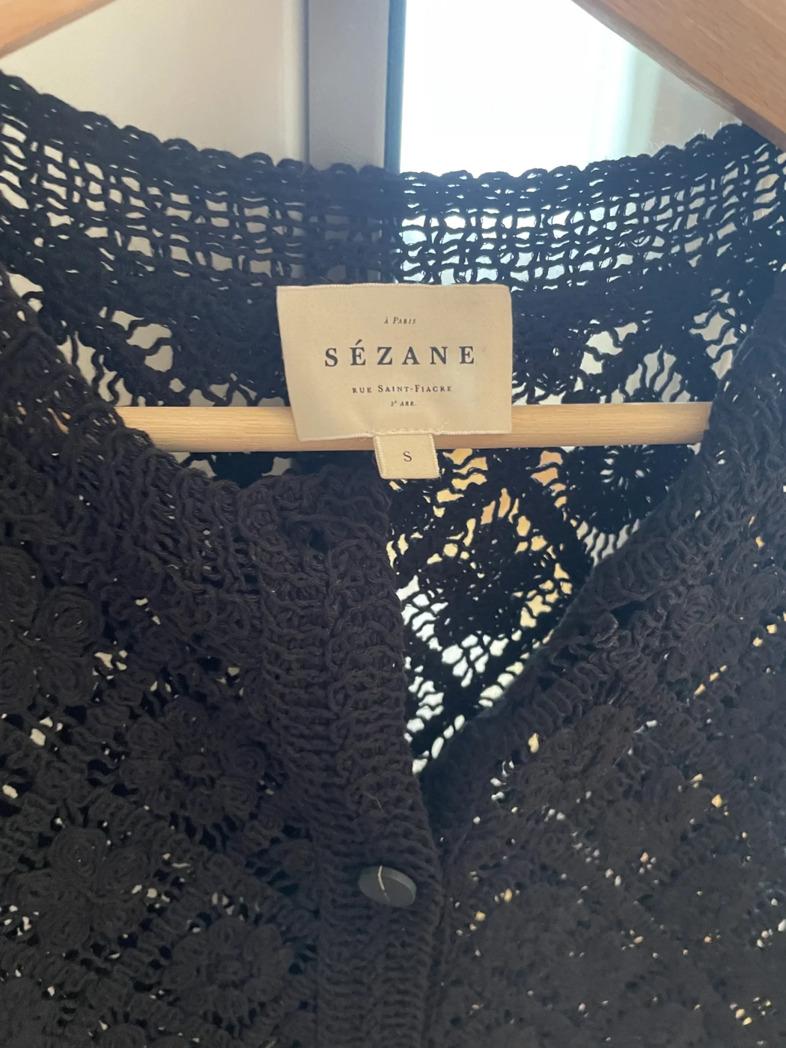Image for Sézane | Ron lace top