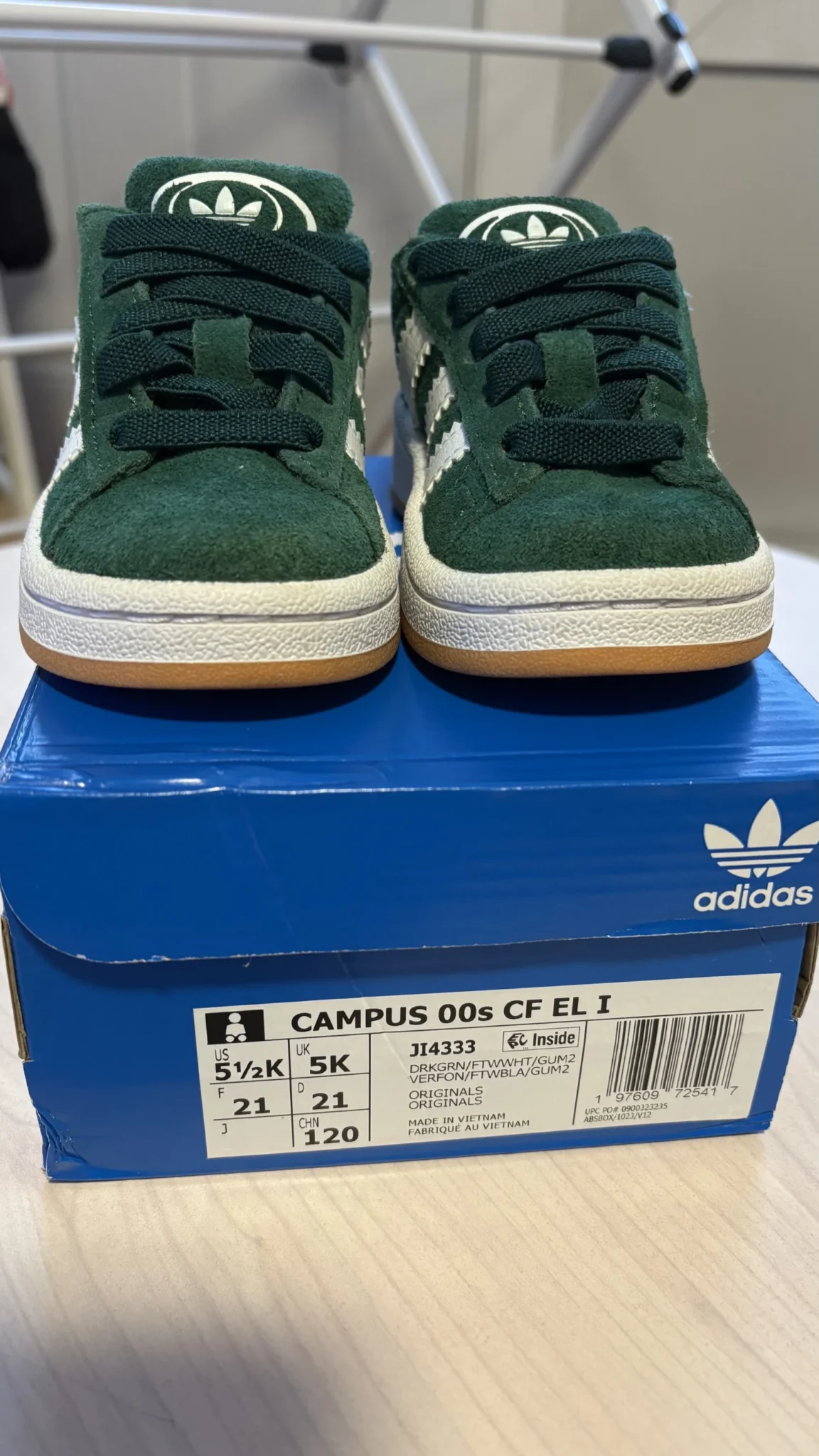 Image for Adidas Campus Toddles shoes