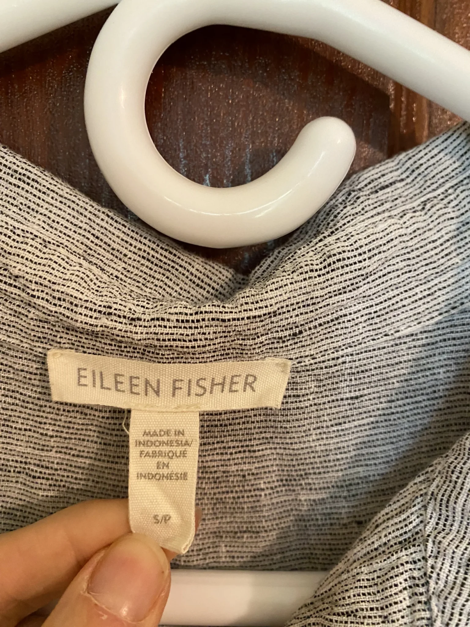 Image for Chemise en lin Eileen Fisher
