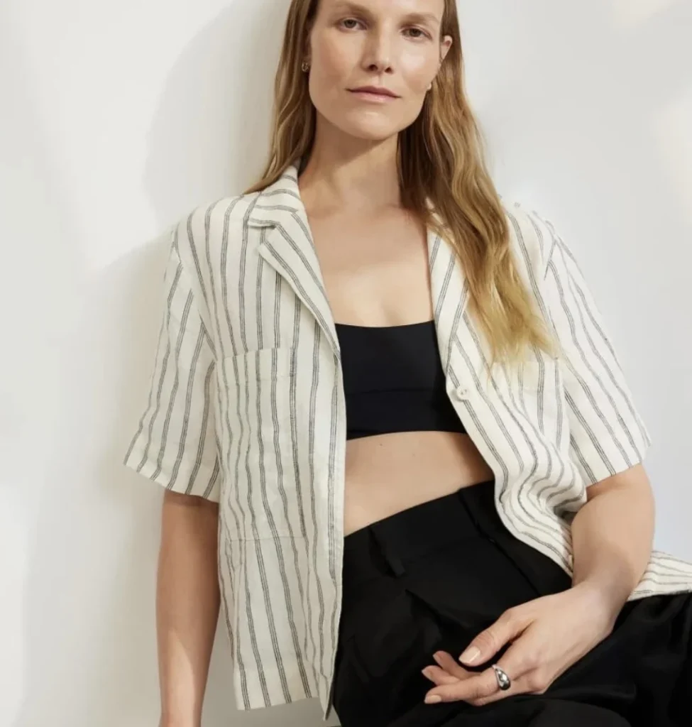 Image for ♥️EVERLANE 100% linen blouse