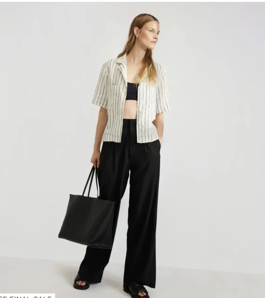 Image for ♥️EVERLANE 100% linen blouse