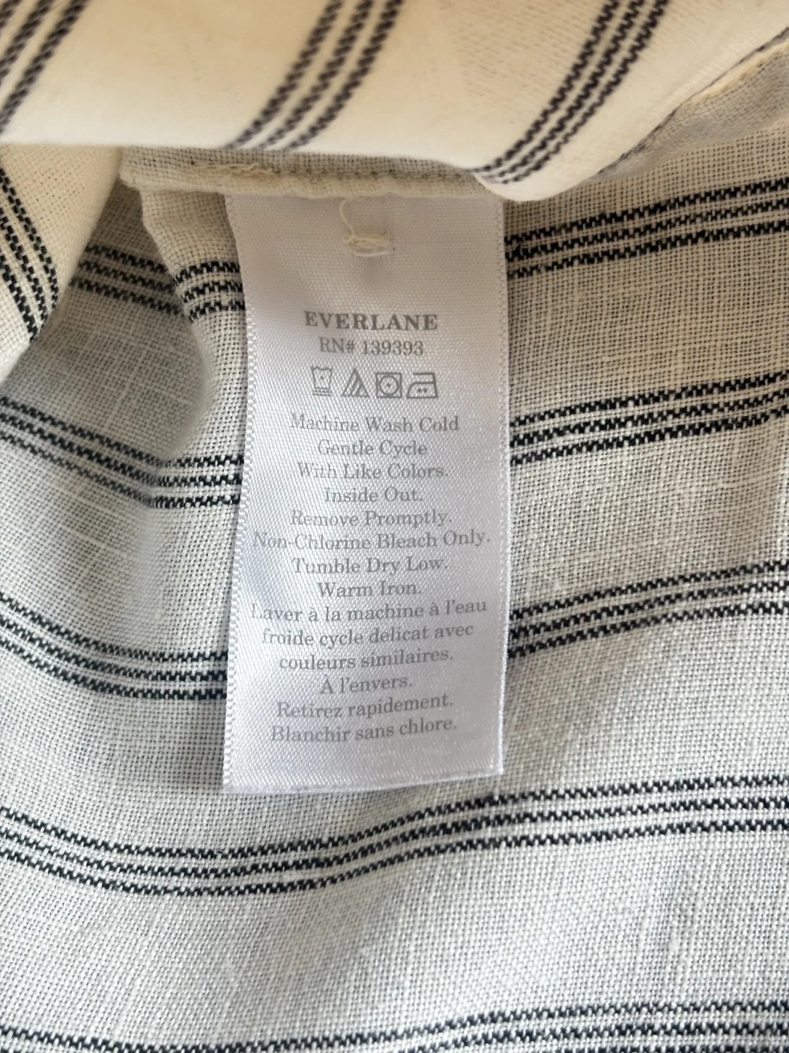 Image for ♥️EVERLANE 100% linen blouse