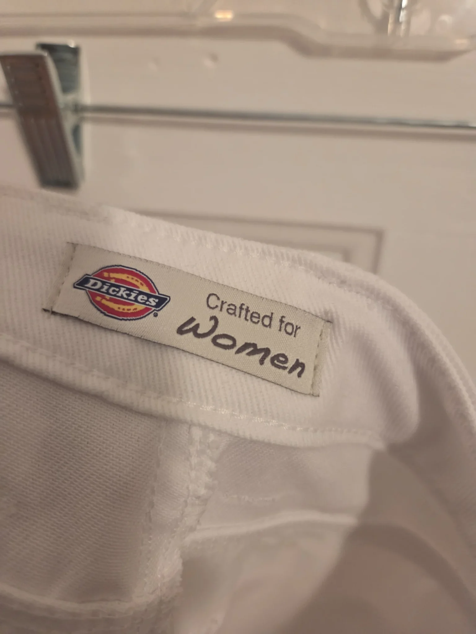Image for Dickies white jeans