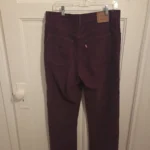 Thumbnail for Levi's burgundy corduroy trousers