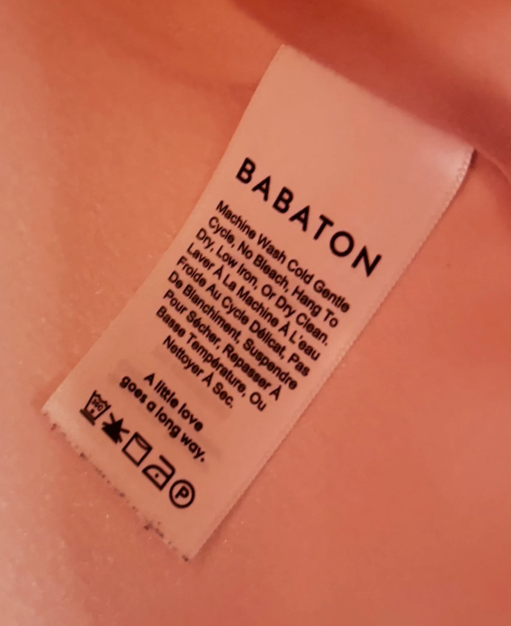 Image for ♥️Haut vieux rose BABATON