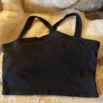 Featured thumbnail for Camisole crop noire