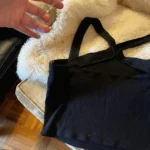 Thumbnail for Camisole crop noire