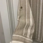 Thumbnail for Striped linen and viscose blouse