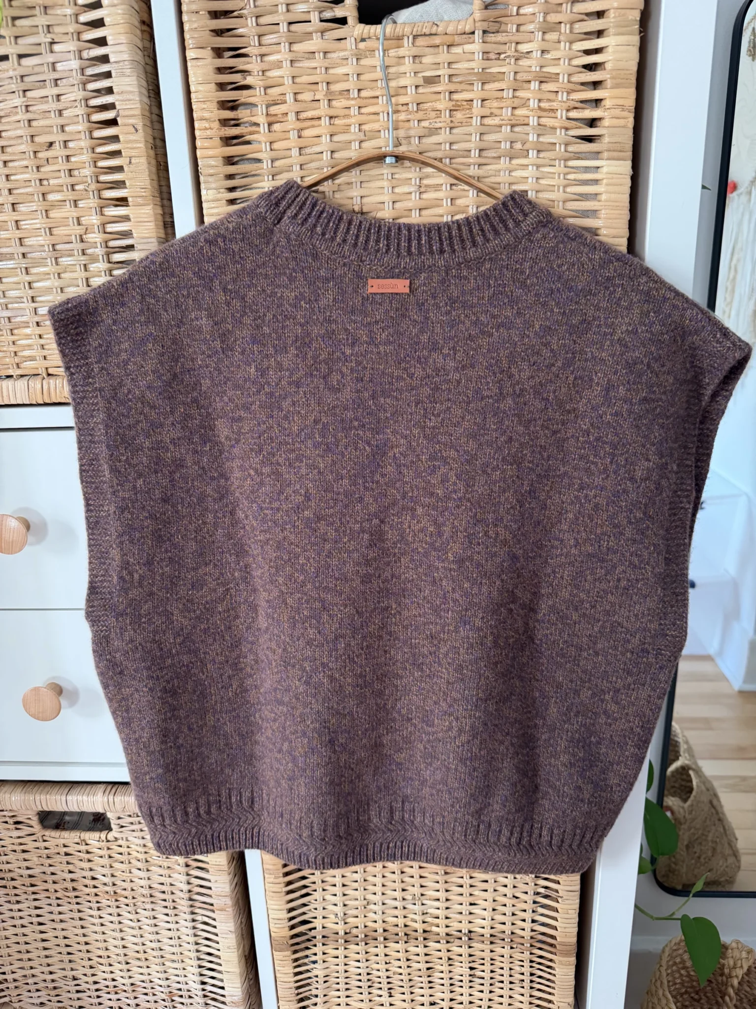 Image for Sessun top, 100% wool
