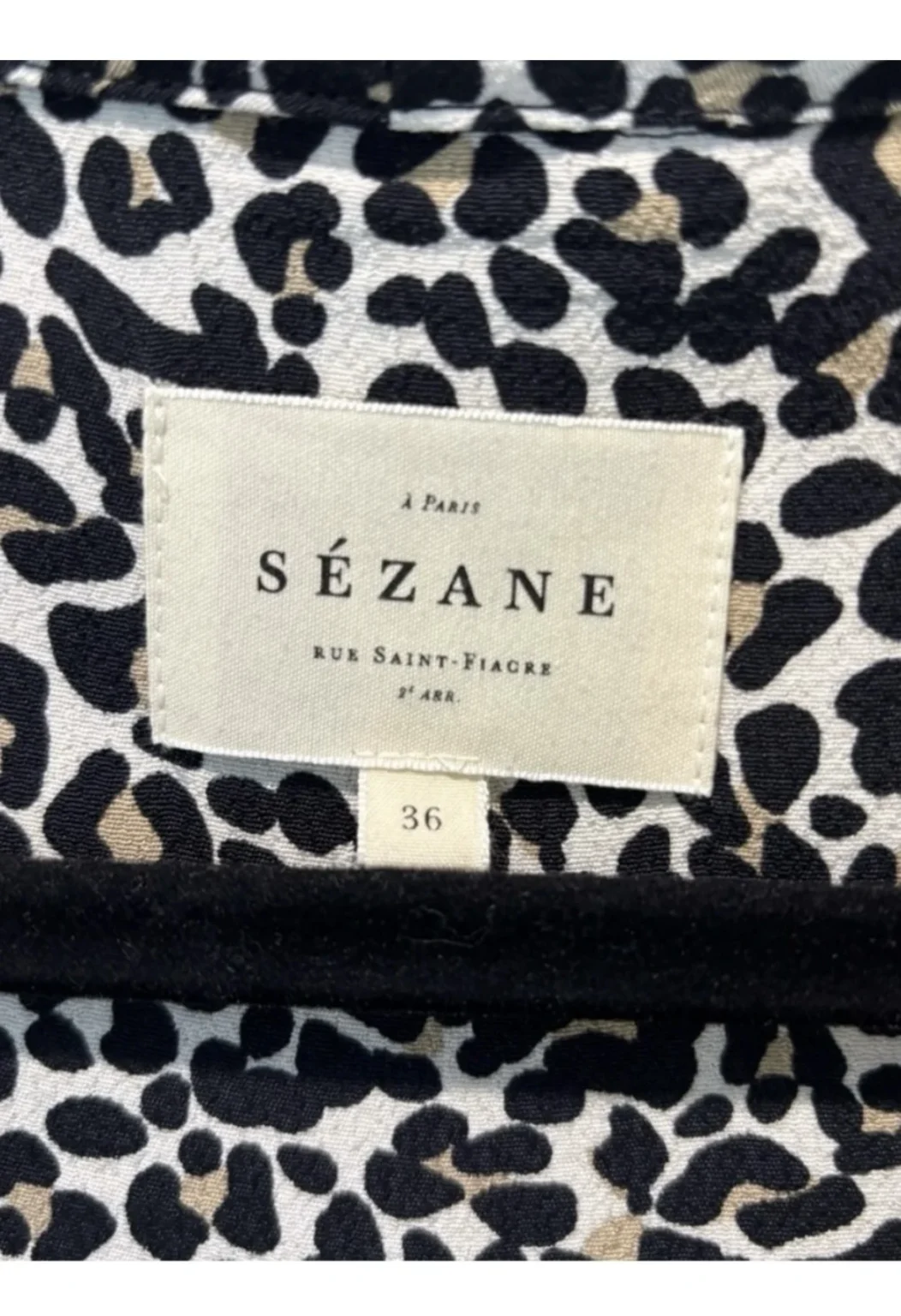 Image for Sézane blouse 🐆