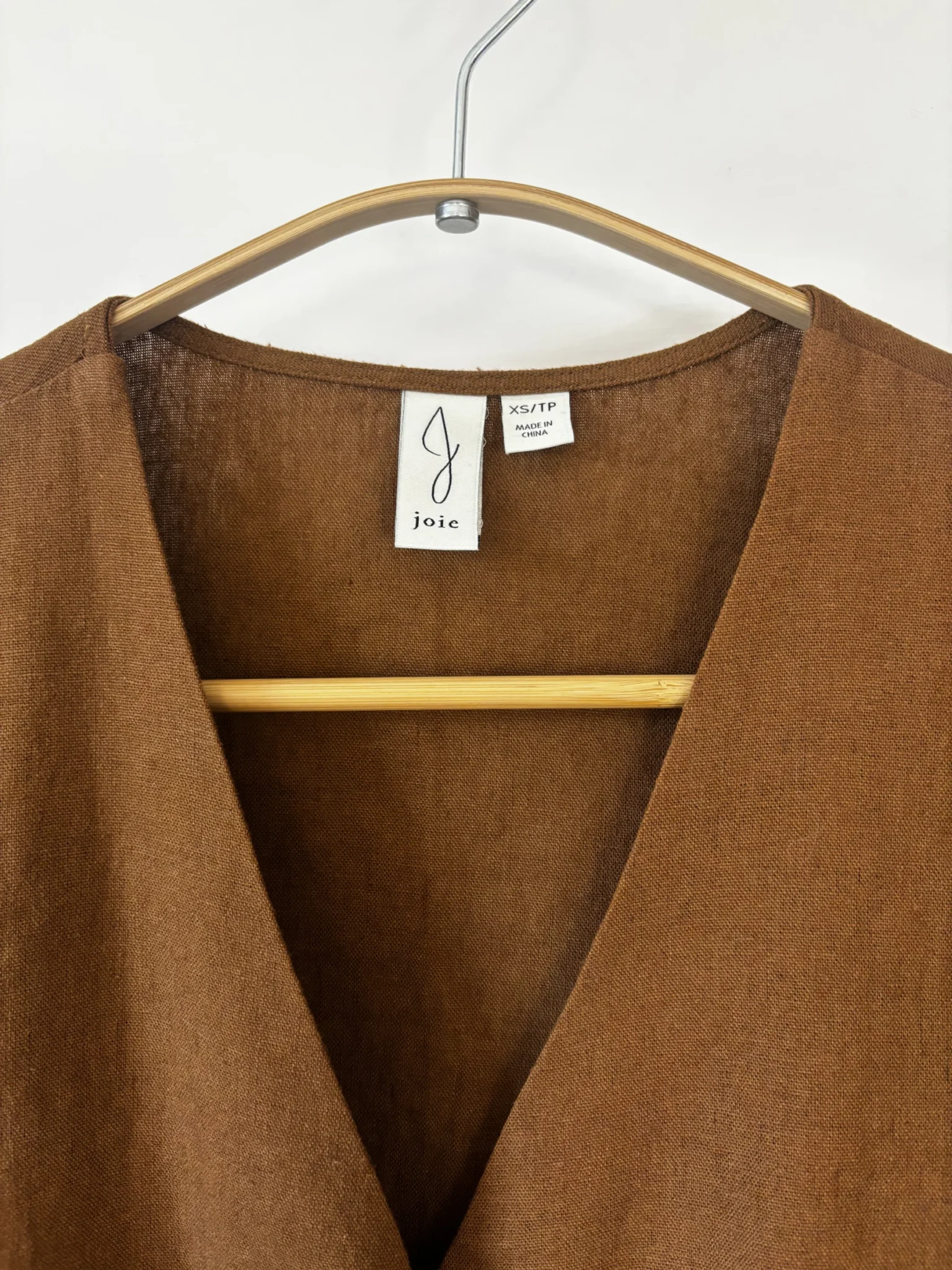 Image for ♥️Blouse marron (55% lin) JOIE