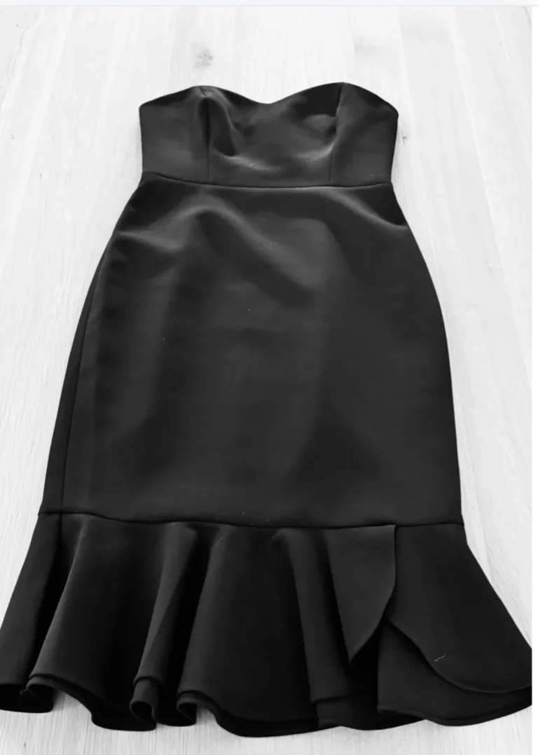 Image for Robe bustier noire BCBG taille 8