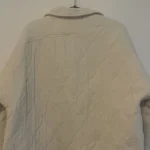 Thumbnail for Beige quilted jacket