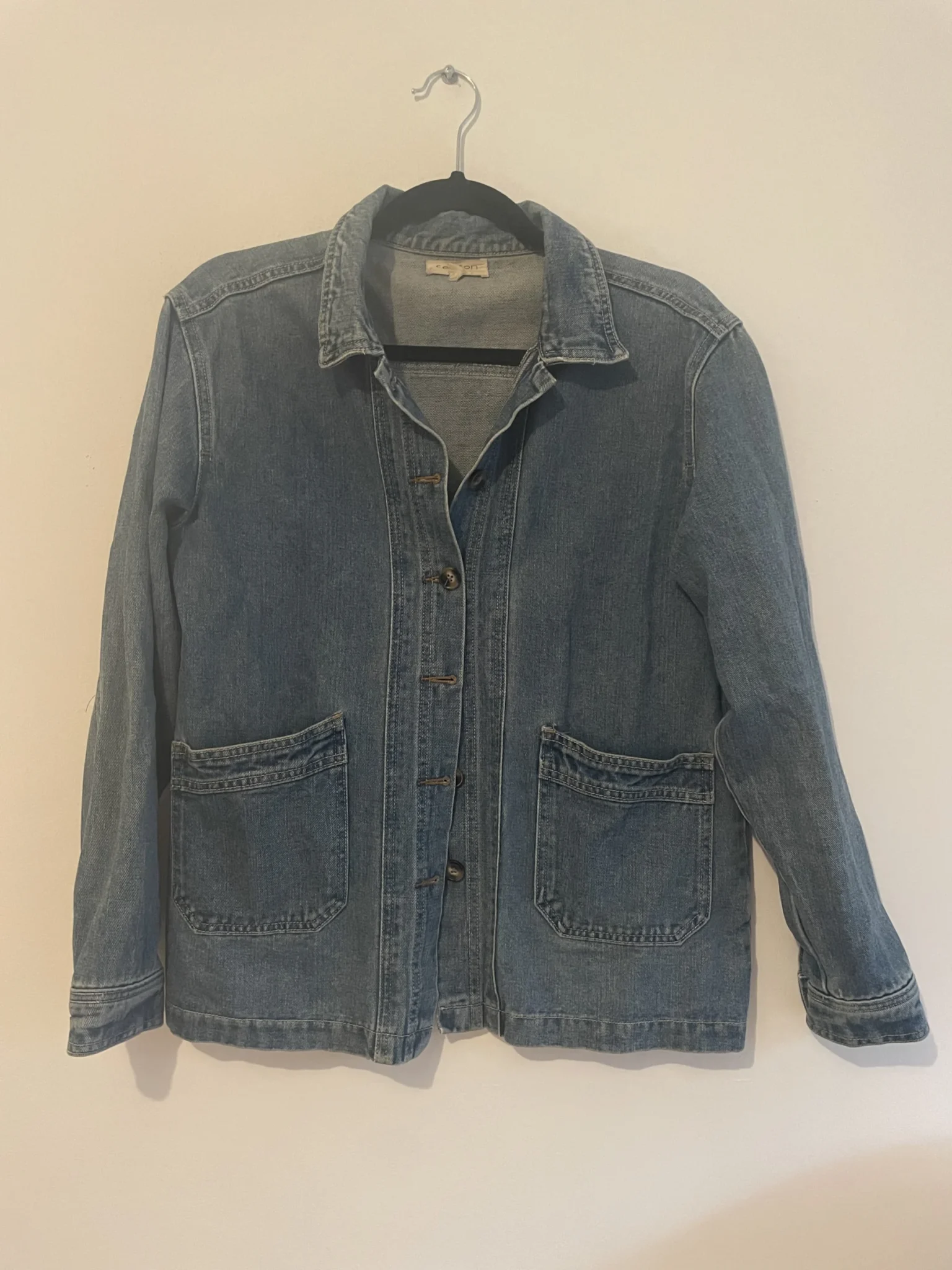 Featured image for Denim-effect jacket