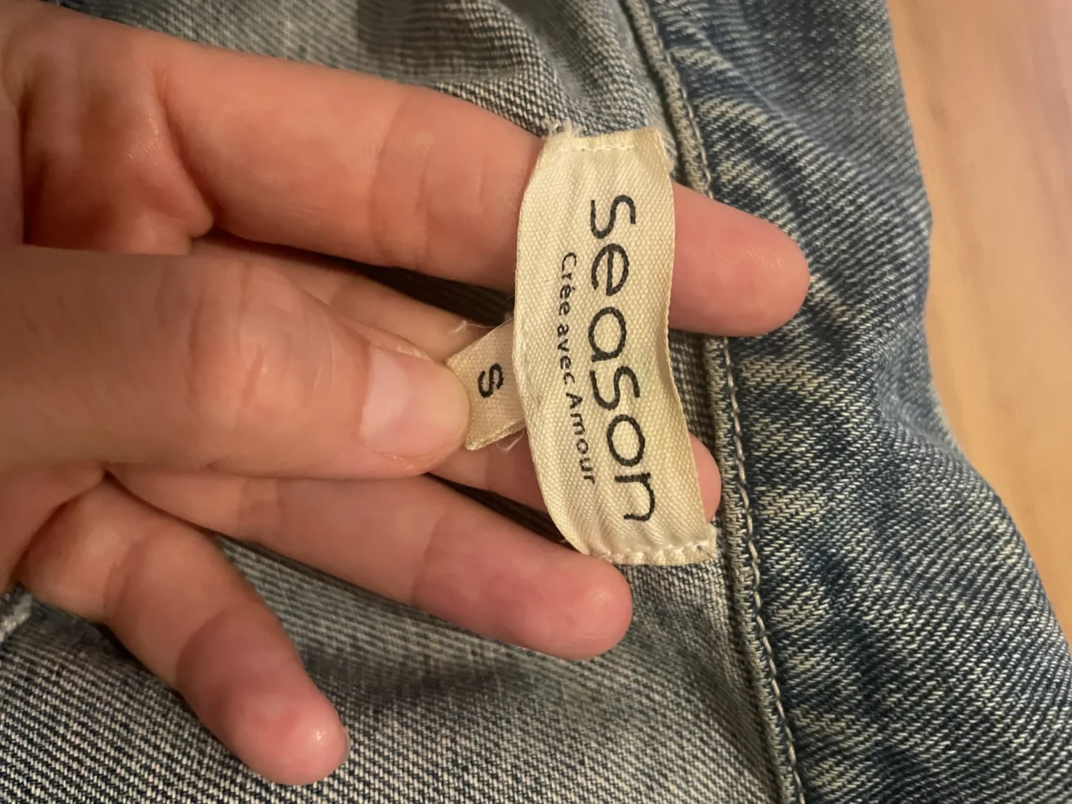 Image for Denim-effect jacket
