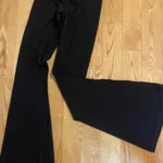 Thumbnail for Flared-leg leggings