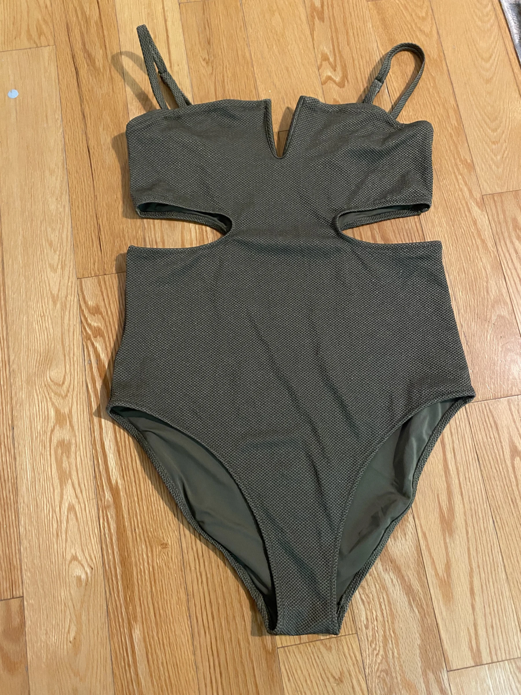 Maillot une piece kaki Aerie seconde main