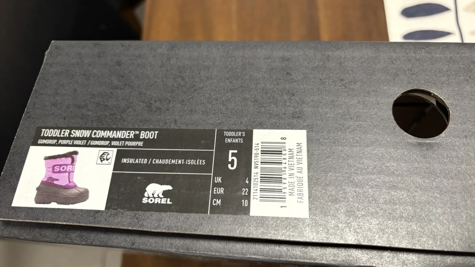 Image for Sorel toddler snow commander boots