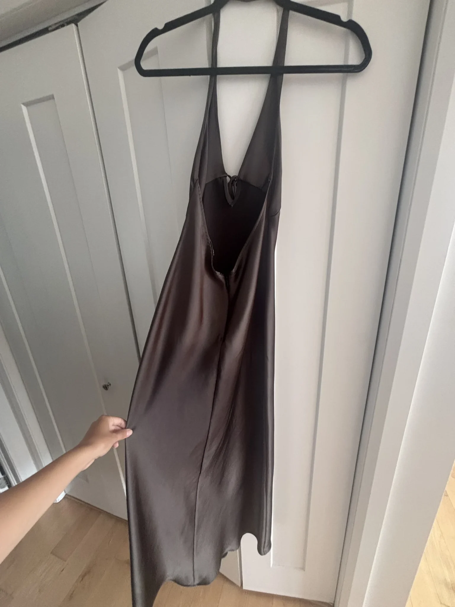 Image for Zara long brown dress