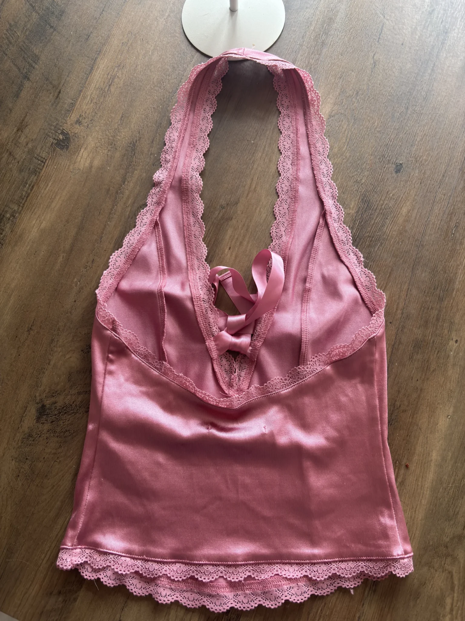 Image for Haut satinée et dentelle urban outfiters