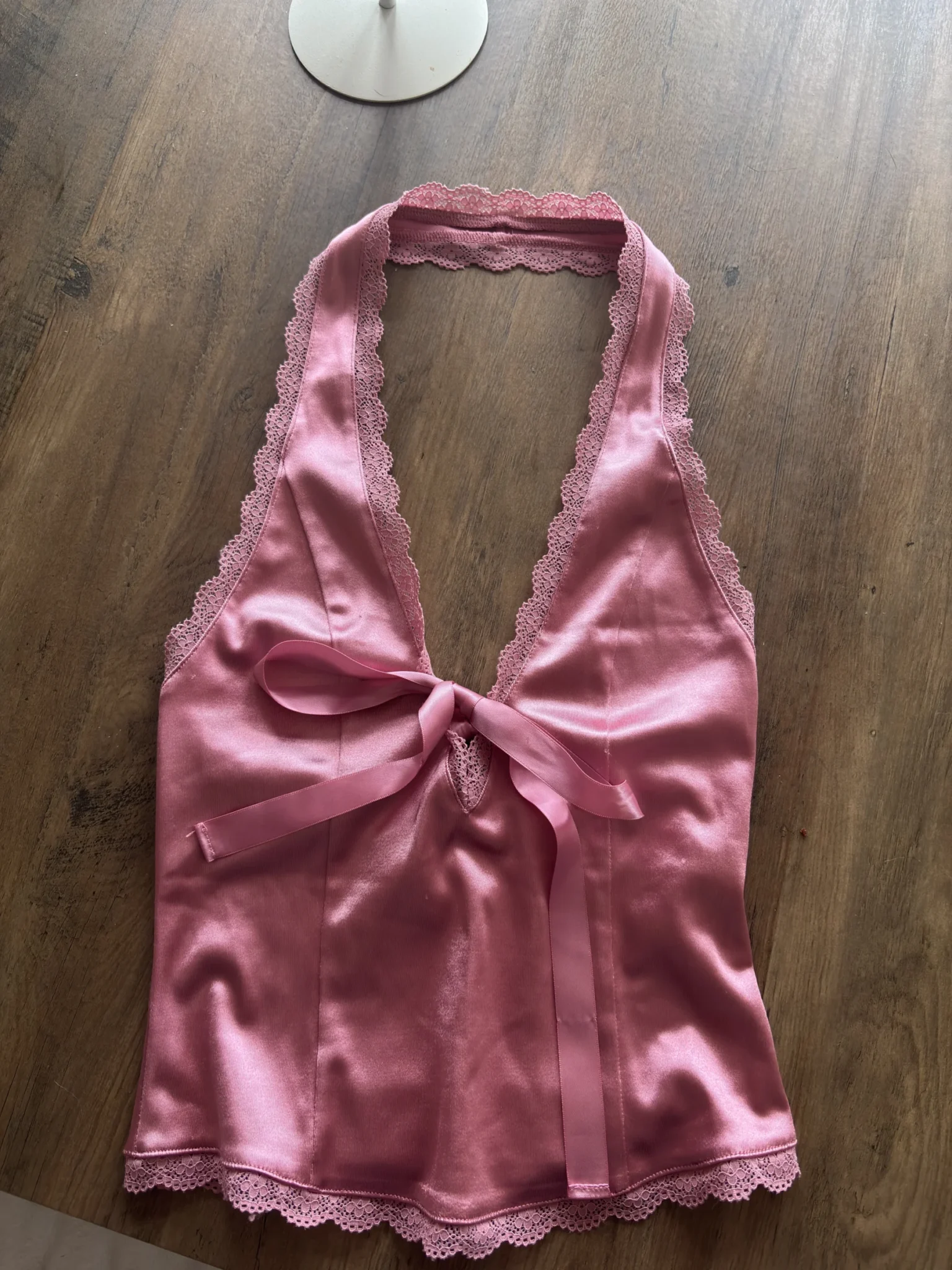 Image for Haut satinée et dentelle urban outfiters