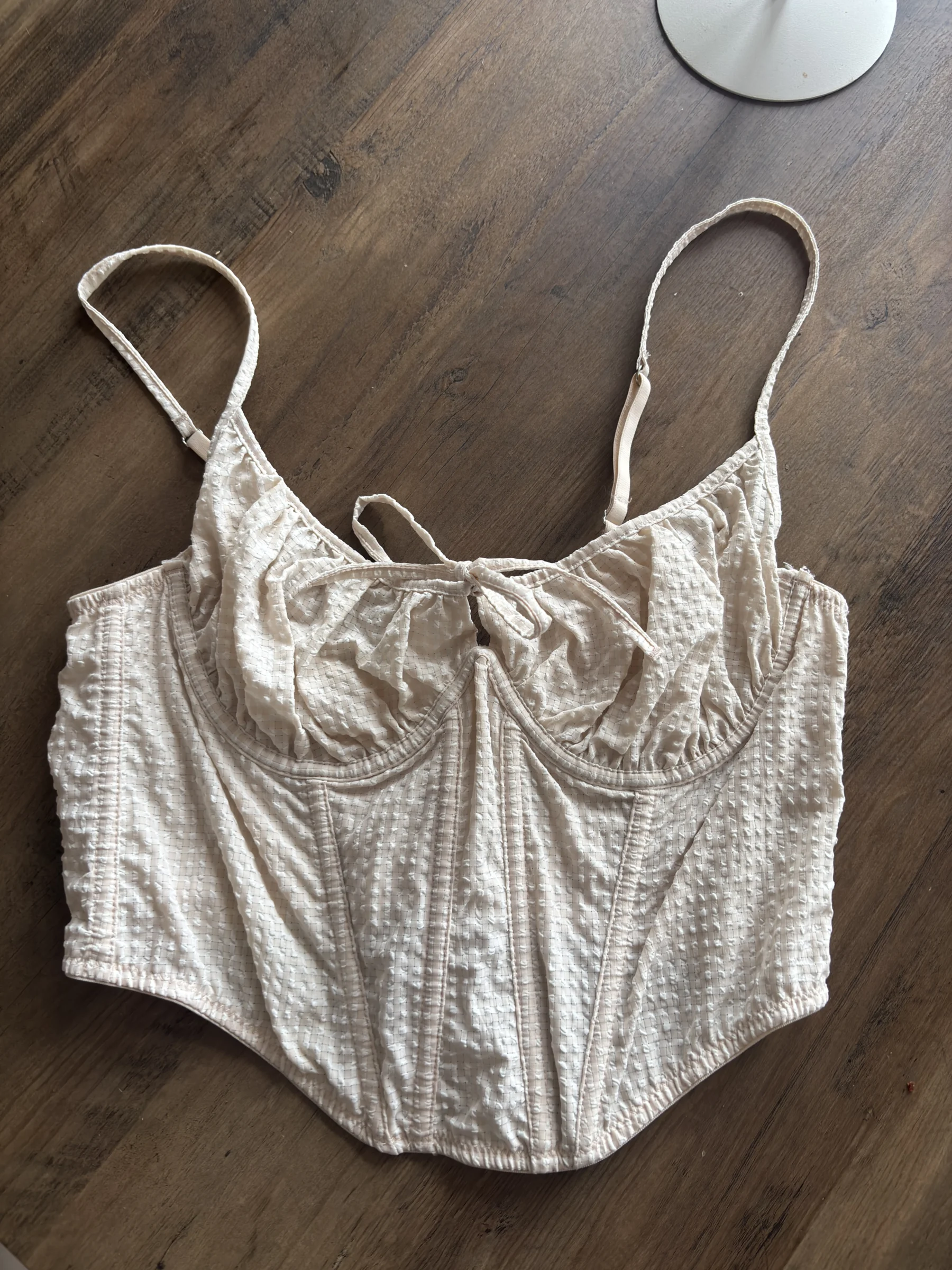 Corset beige Urban outftiters Urban Outfitters seconde main