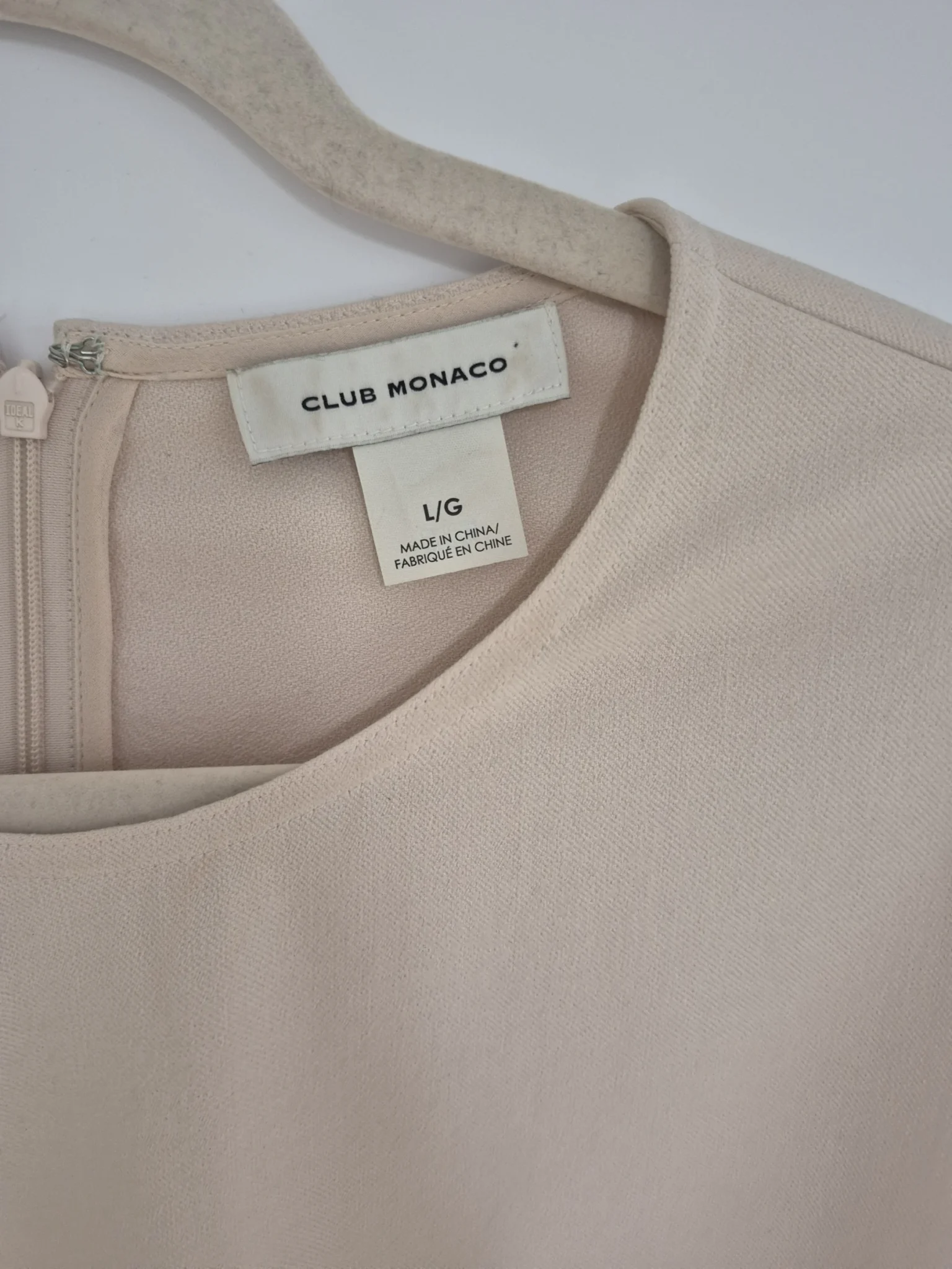 Image for Chic powder pink Club Monaco top / blouse – Size L