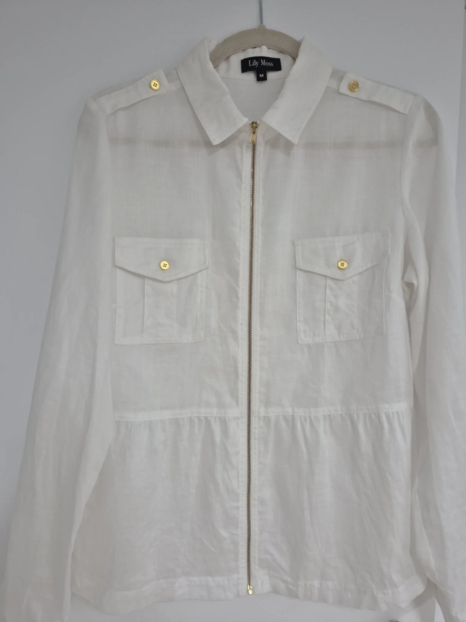 Featured image for Veste légère en lin Lily Moss-M