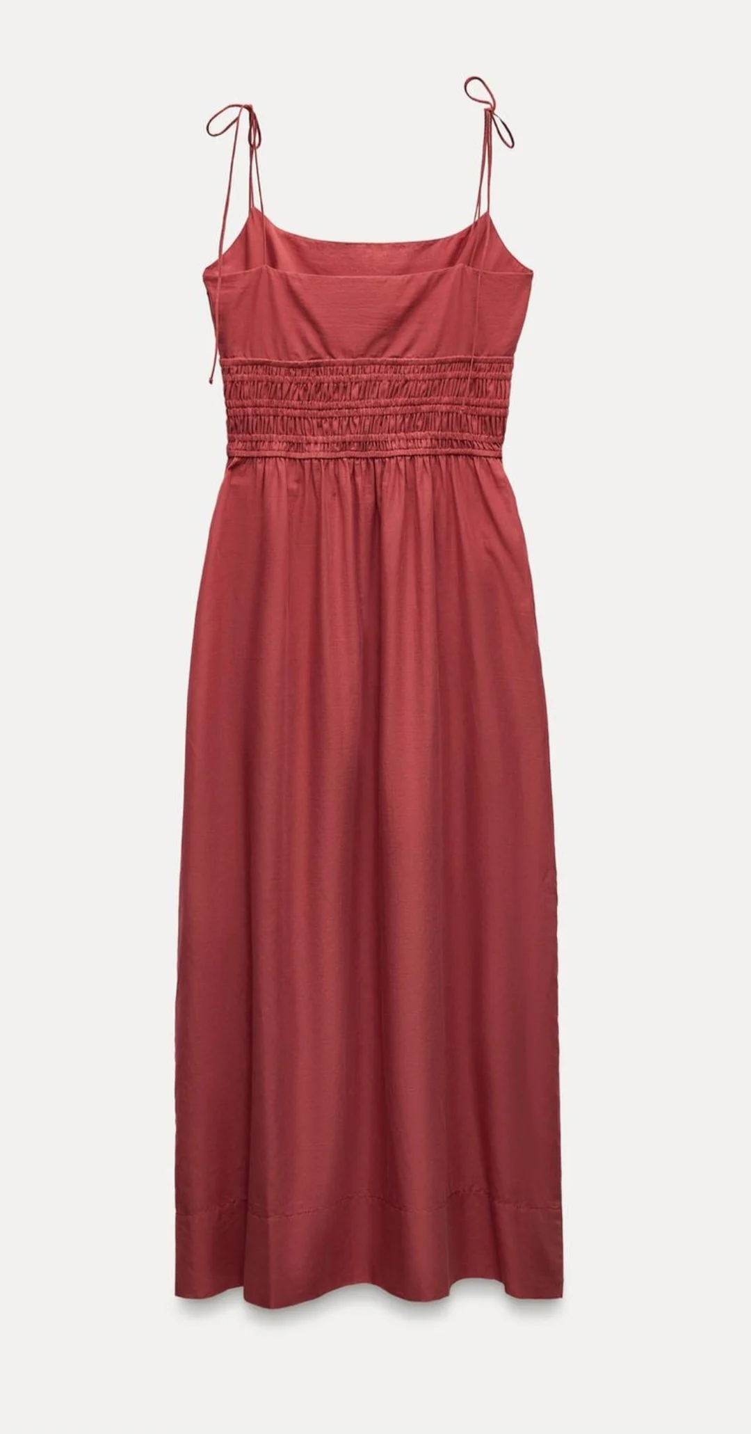 Robe midi en coton avec poches Zara seconde main
