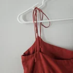 Thumbnail for Cotton midi dress with pockets