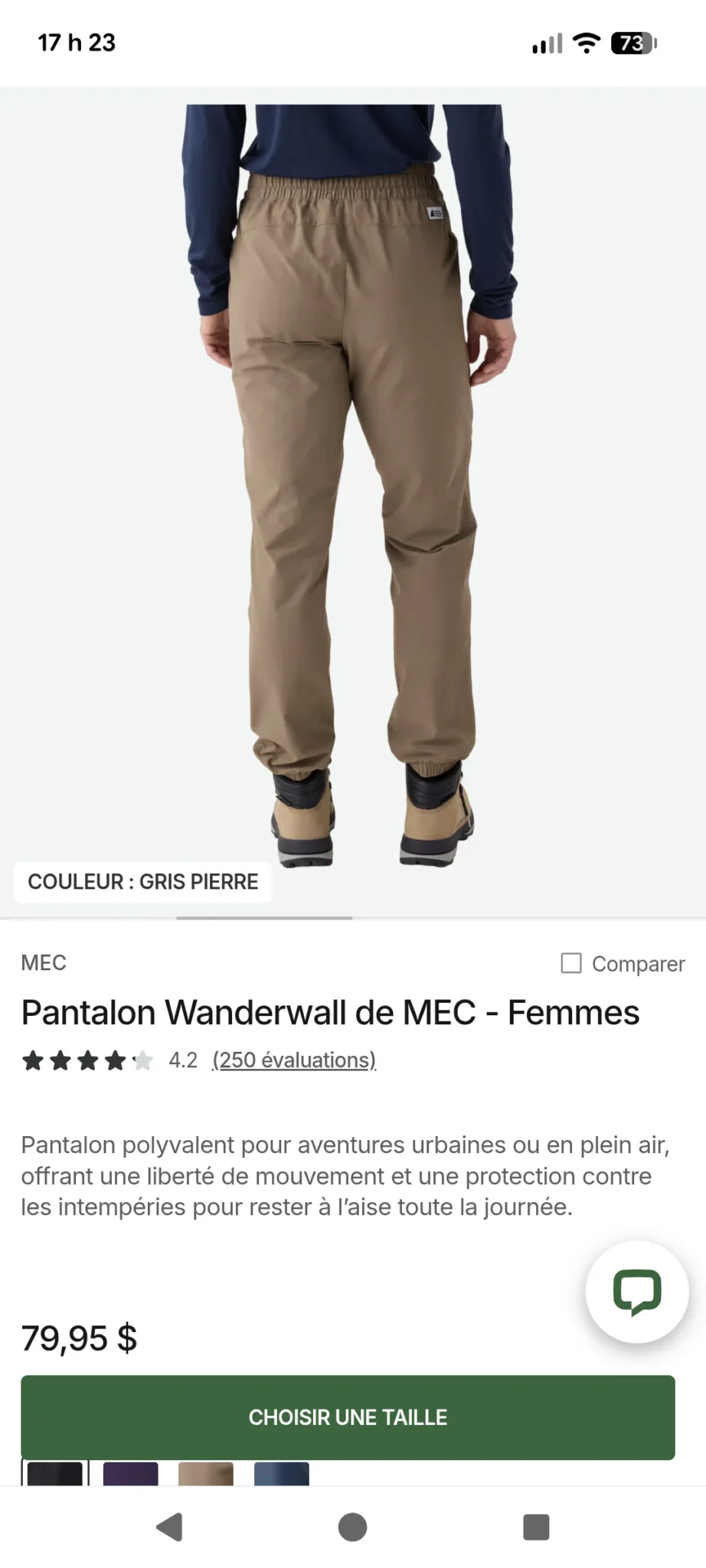 Image for MEC Wanderwall trousers