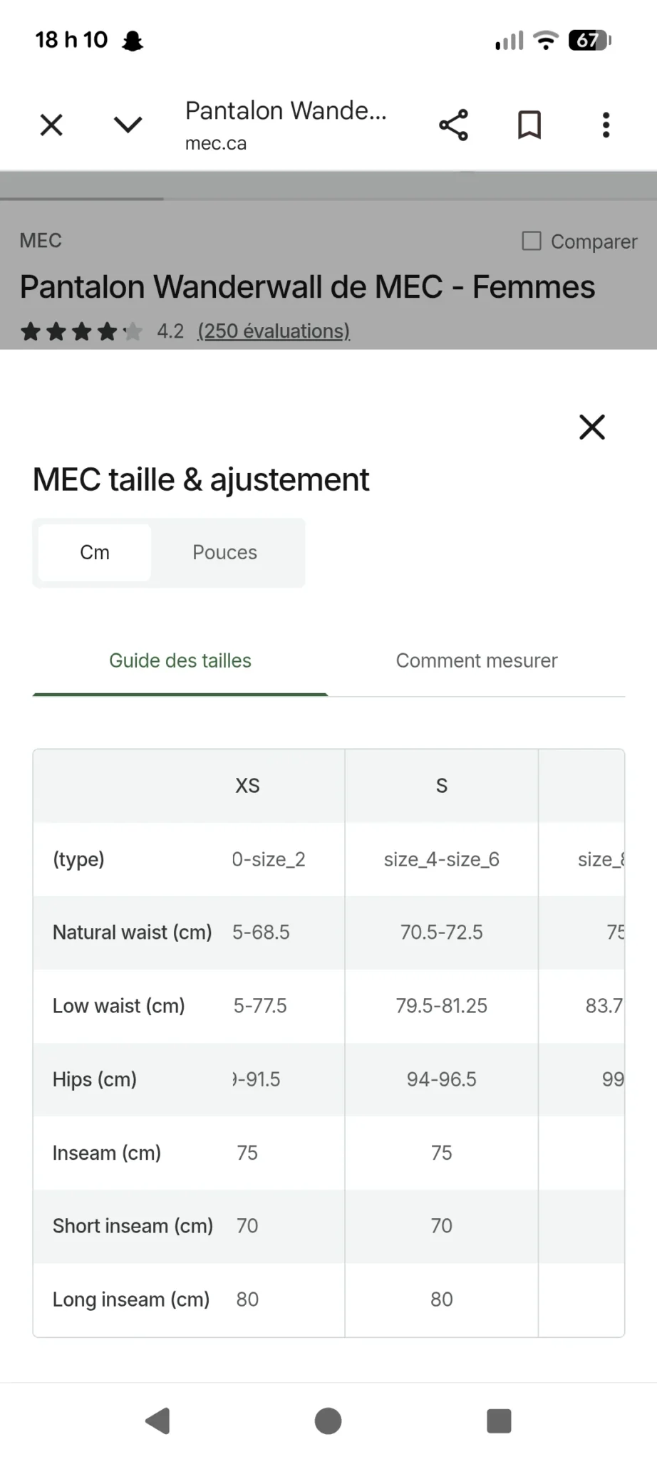 Image for MEC Wanderwall trousers